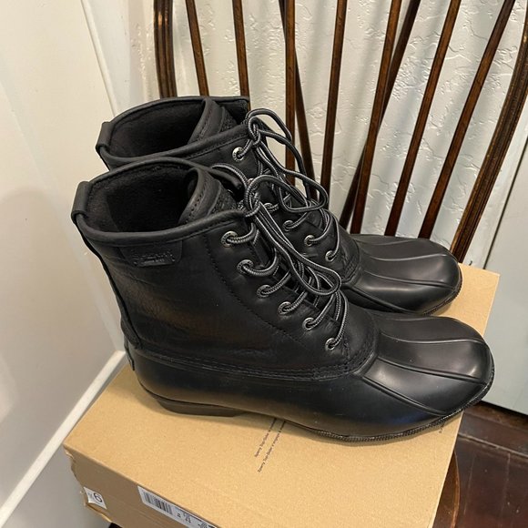 Sperry Men’s Saltwater Duck Boot SIZE 9.5 - Picture 4 of 11